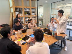 避難時の課題抽出の様子