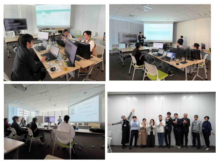 ４枚の画像のコラージュ