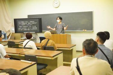 鍼灸学コース体験授業の様子