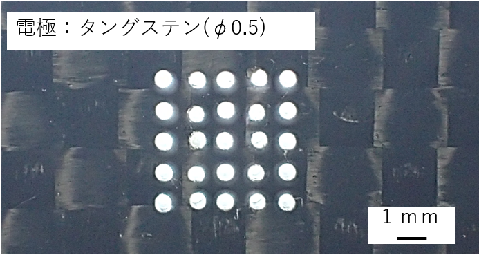 （a）多数穴加工例